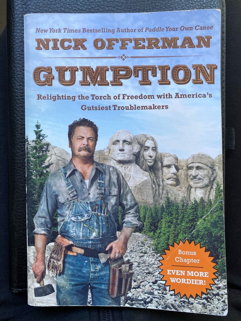 Gumption by Nick Offerman Paperback Book Bonus Chapter Even More Wordier